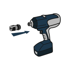 Why choose an impact wrench for drilling and threading holes in metal (but never use a Hammer Drill) Why choose an impact wrench for drilling and threading holes in metal (but never use a Hammer Drill)