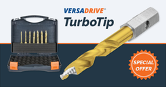 Speed is of the essence with the HMT Versadrive TurboTip