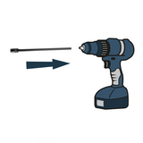 VersaDrive® 300mm Rapid-Lock Extension Arbor (111016)