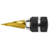 Step drill bits