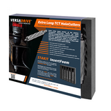 VersaDrive Extra Long HoleCutter and Reamer Rivet Removal Kit (STC-ETOP4-RR03)