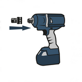 VersaDrive® 3/4" Heavy Duty Quick Change Impact Wrench Adapter (111120)