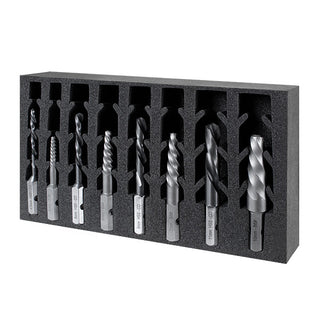 Left handed drill bit hot sale