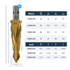 VersaDrive® TurboTip ImpactaStep Cutters (506040) - Metric