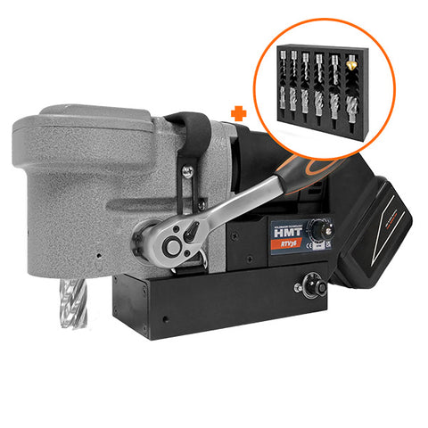 RTV36 Cordless Low Profile Mag Drill + FREE Broaching Set (JS25-805046)