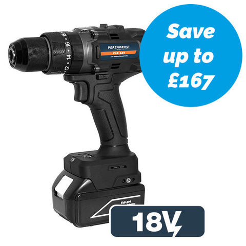 Versadrive V18-120 Cordless Combi Drill