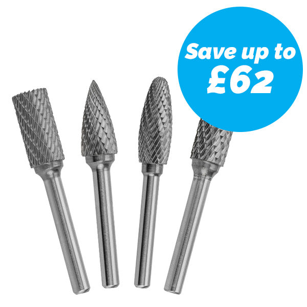 Tungsten Carbide Burr Set