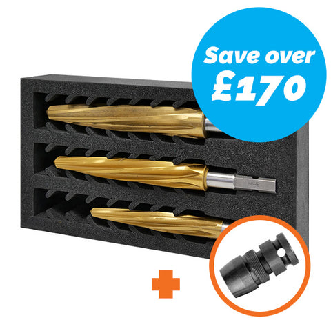 VersaDrive Impact Reamer Set + FREE Adapter