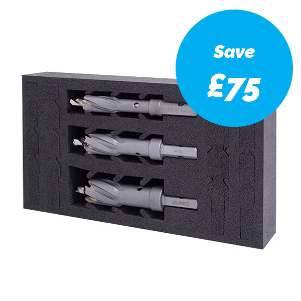 Versadrive 3pc TCT HoleCutter Set