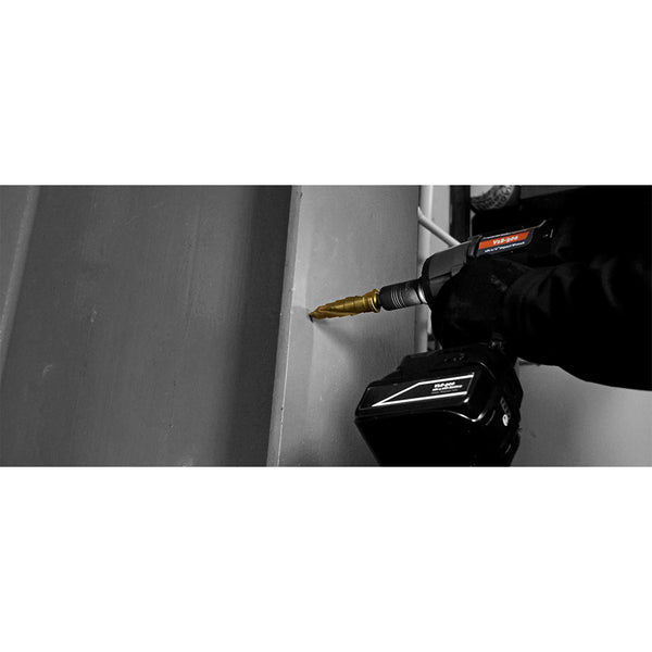 VersaDrive® TurboTip ImpactaStep Cutter from Holemaker Technology